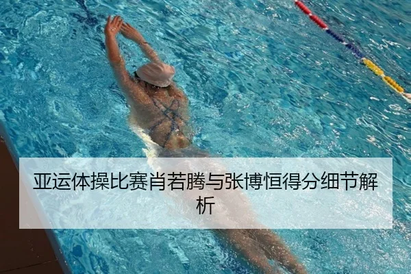 亚运体操比赛肖若腾与张博恒得分细节解析